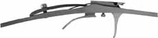 Double Set Trigger 
early style curled long bar rear trigger
